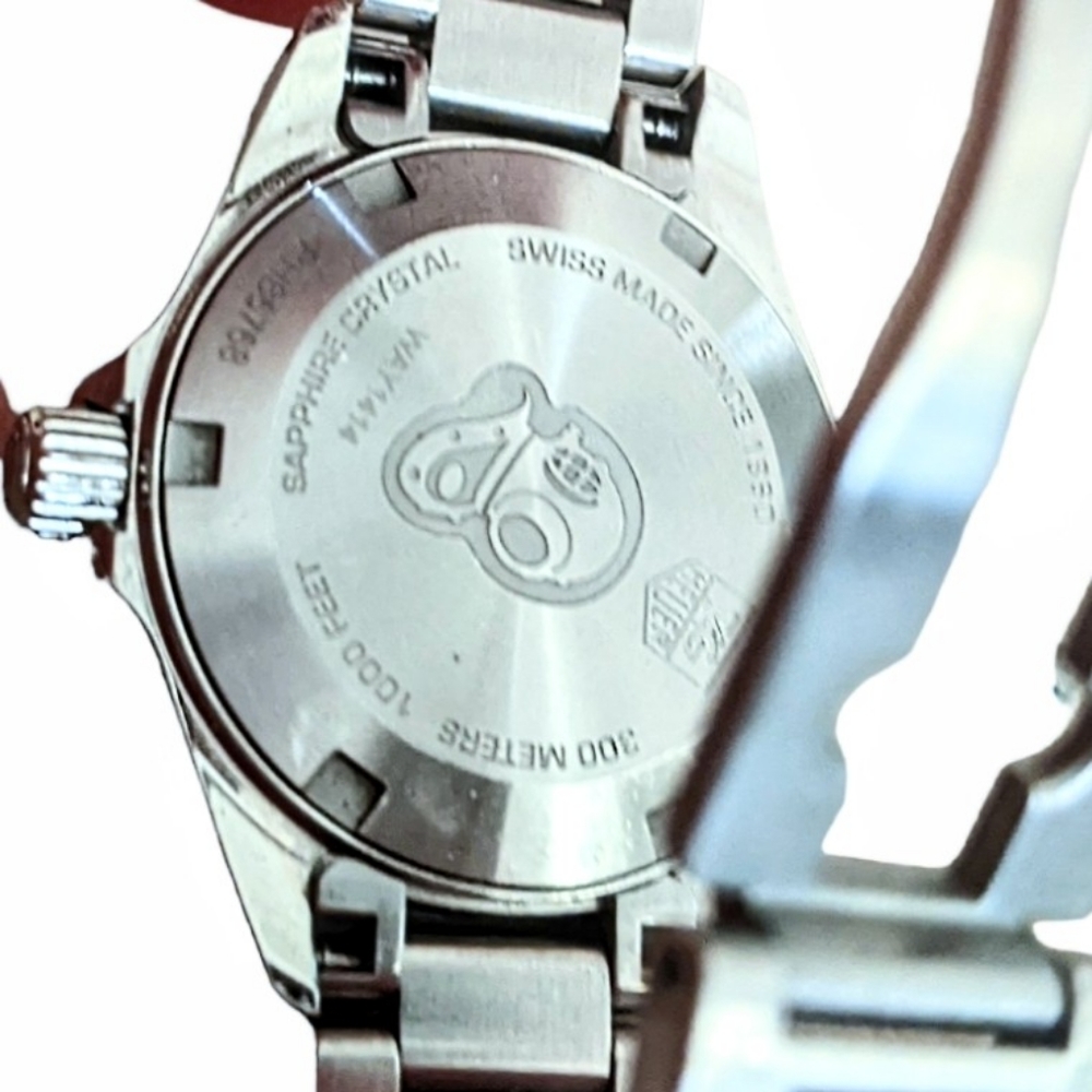 Tag Heuer Diamond Women's watch bezel Aquaracer Authentic Stunning - Picture 14 of 16